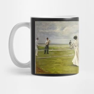 tennis game by the sea 1901 - Max Liebermann Mug